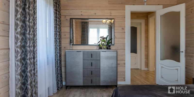 Дом из клееного бруса по проекту \"Корвет v3\" Фото 16